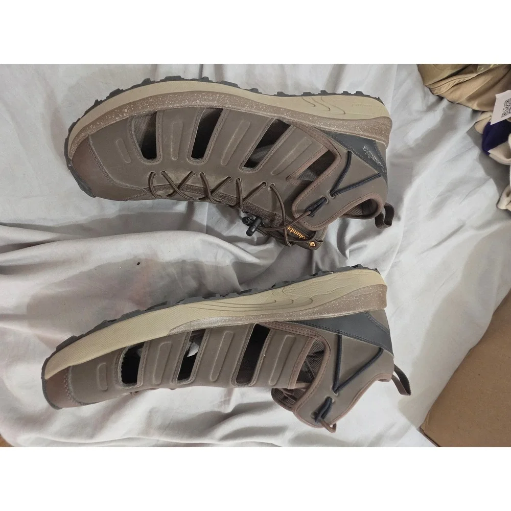 Columbia Trailstorm Hiker Fisherman Sandals Mens 13 Brown BM0290-231